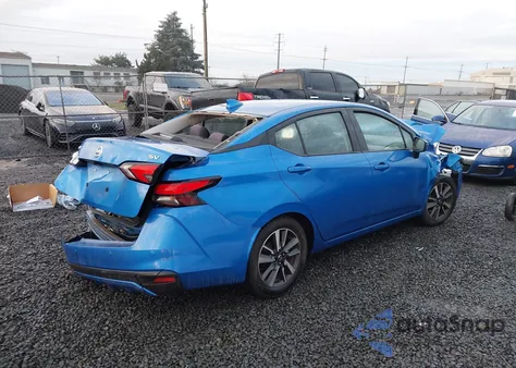2021 Nissan Versa Sv Xtronic Cvt z USA, uszkodzony, nr VIN 3N1CN8EV4ML862151